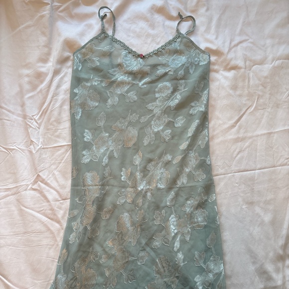 Inner Most Dresses & Skirts - Vintage, Inner Most, Sea Foam Green Slip Dress